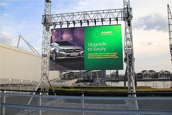 1R1G1B Advertising Outdoor LED Display 5V / 60A 3D LED Screen