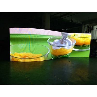 SMD 1921 Curved LED Screen Full Color Outdoor LED Display P2.064 P1.875
