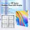 Placa de exposição exterior P4.81 exterior do diodo emissor de luz da cor completa da tela do diodo emissor de luz do RGB 3D P3.91
